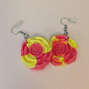 Flower Dangle Earrings
